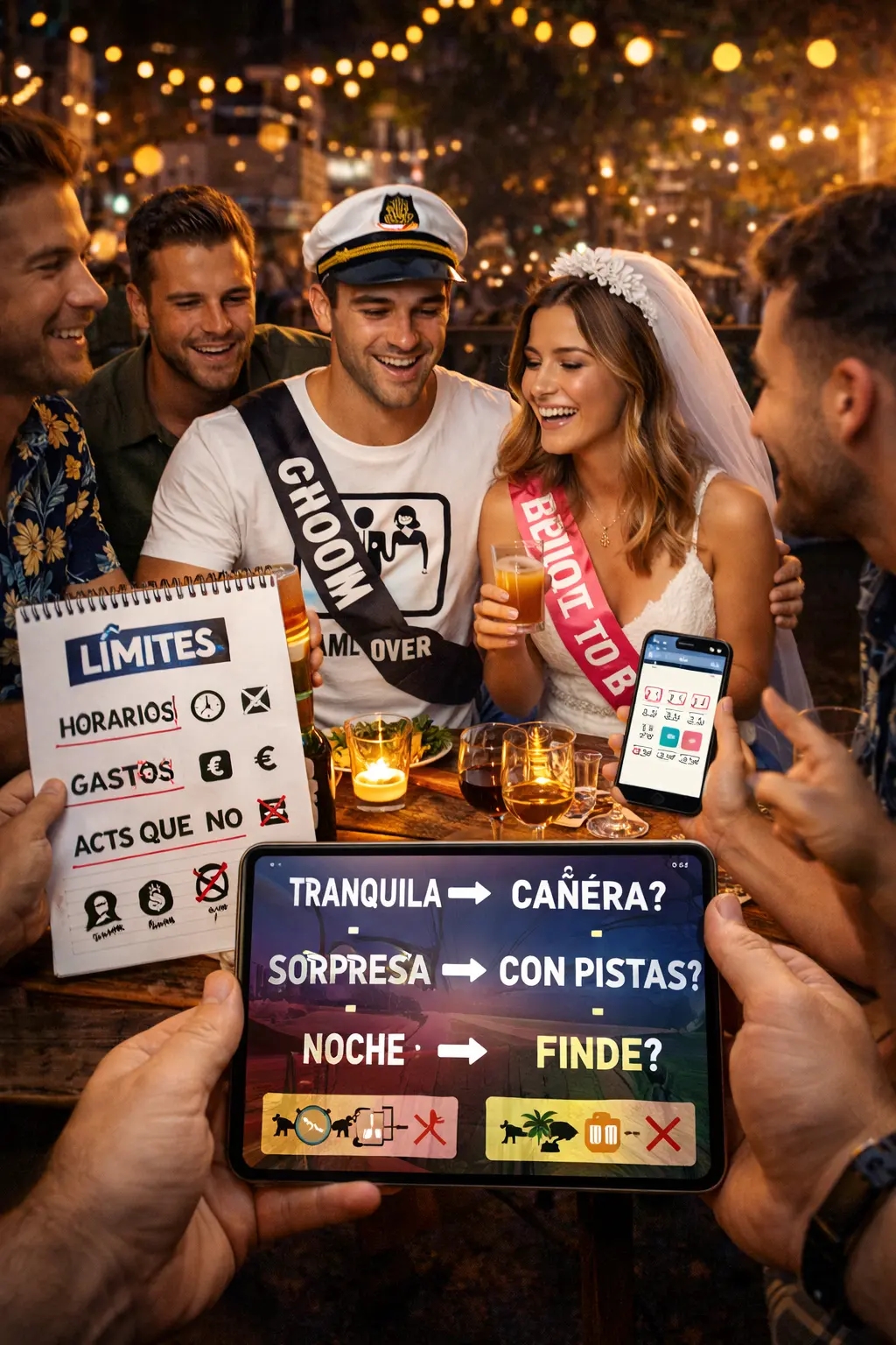 Checklist y ruta rápida para organizar una despedida: estilo, reservas, timing y logística