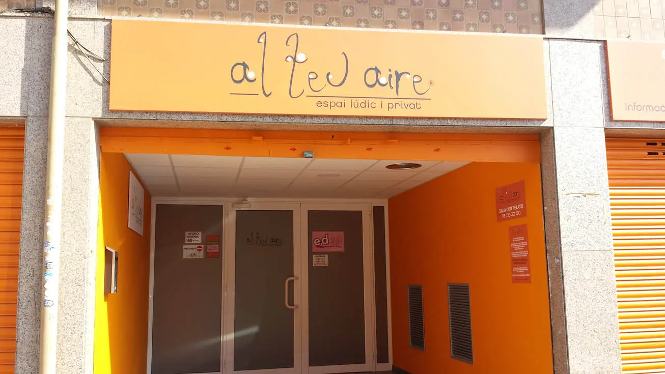 Al Teu Aire Badalona en Carrer de Don Pelayo 16: sala privada para cumpleaños y celebraciones en Badalona